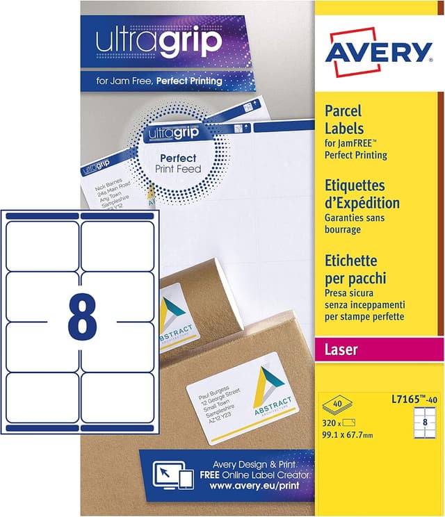 Detalle 2 de Avery Étiquettes autocollantes L7169-100