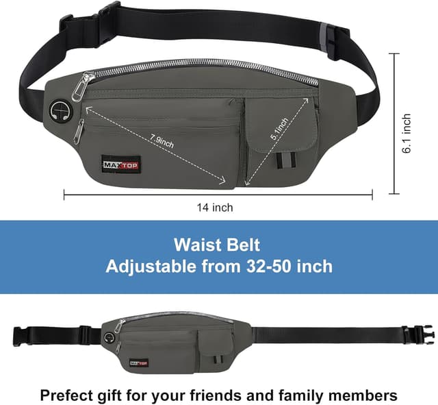 Thumbnail 3 de MAXTOP Riñonera Deportiva para Correr y Viajar