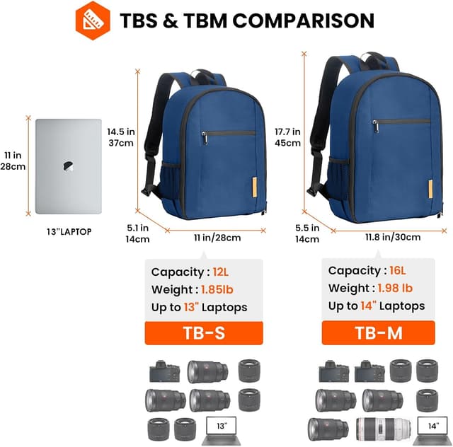 Thumbnail 6 de TARION TB-S Mochila para cámara DSLR