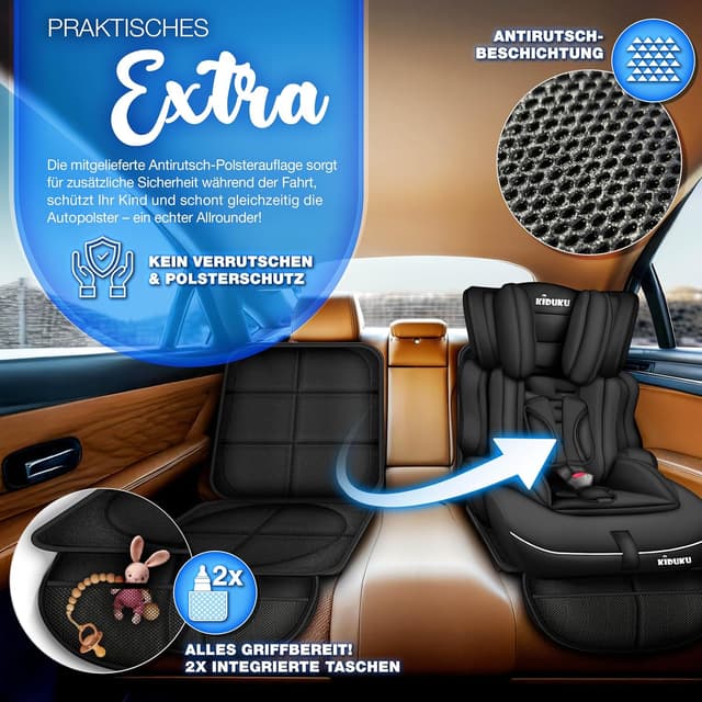 Thumbnail 6 de KIDUKU Kindersitz 9-36 kg mitwachsend 👶