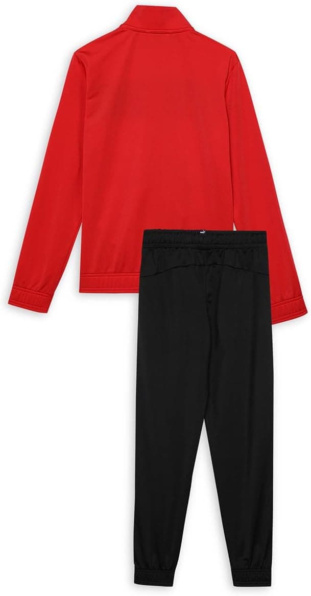 Detalle de PUMA Jungen Poly Suit Cl B Trainingsanzug – bequemer Chándal für Freizeit und Sportwear