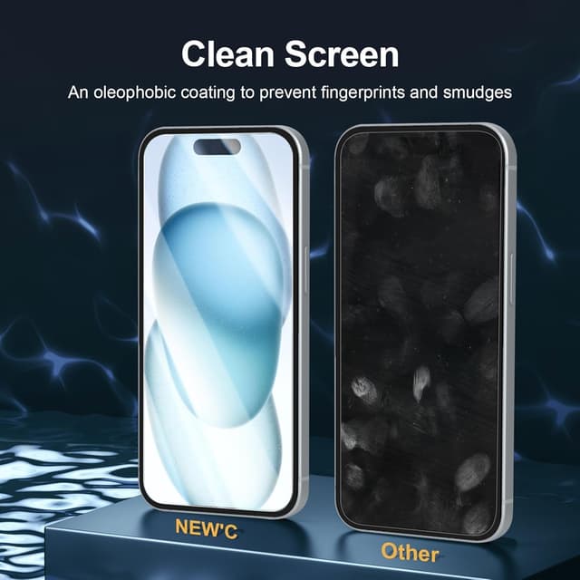 Thumbnail 4 de NEW'C Screen Protector for iPhone 16 6.1-inch