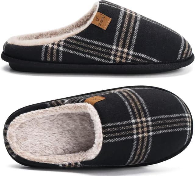 Detalle de COFACE Cozy Memory Foam Slippers Size 7-15