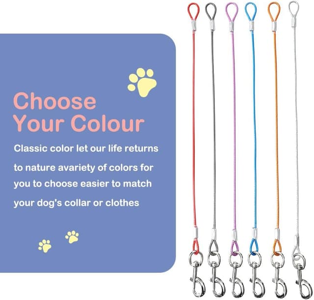 Thumbnail 5 de Mi Metty 24in Chew Proof Leash Extension