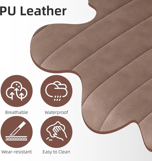 Detalle de Bar Stools Set of 2, Swivel Counter, 20cm