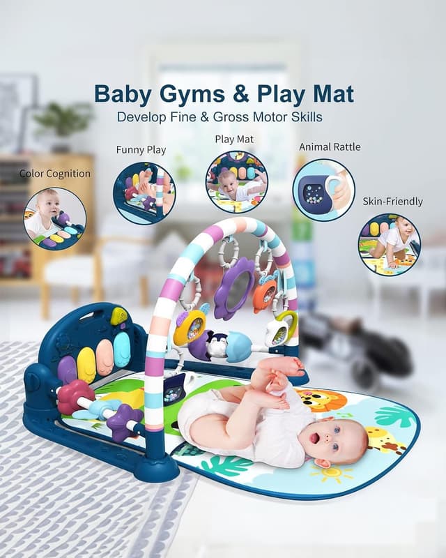 Thumbnail 1 de derimkcoa Baby Play Mat Baby Gym
