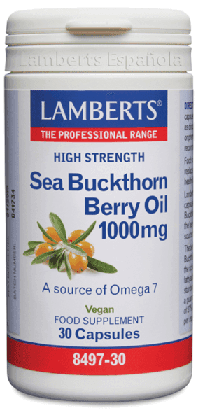 Detalle de Lamberts Aceite Espino Amarillo 1000 mg 30 cápsulas