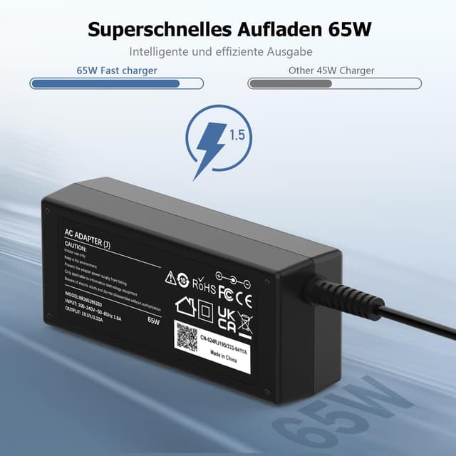 Thumbnail 5 de VUOHOEG 65W Laptop Netzteil