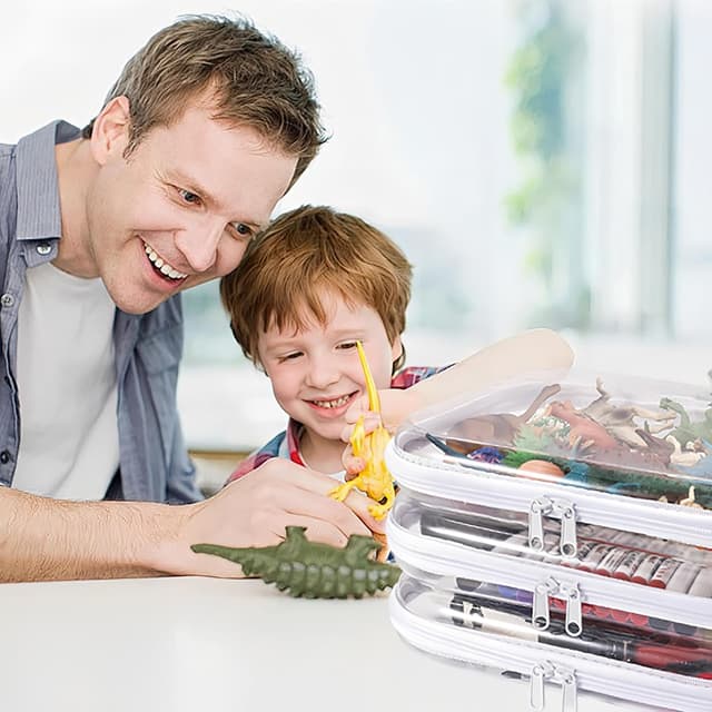 Thumbnail 4 de SXS LACONIC Clear Hard Plastic Zipper Case 3pc