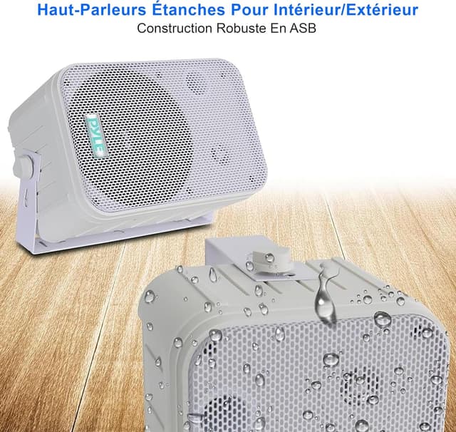Thumbnail 4 de Pyle Home Enceinte Extérieur 500W Paire