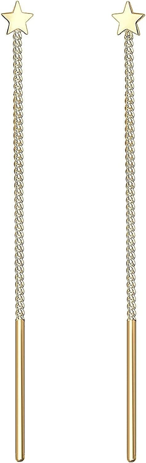 Thumbnail 6 de Elli Damen-HĂ€ngeohrringe Stern-Design đ