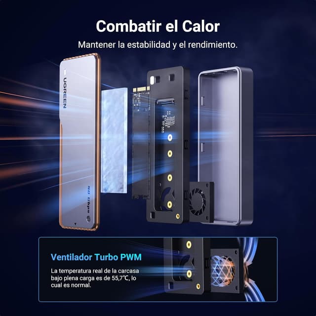 Thumbnail 6 de UGREEN Caja SSD M.2 NVMe USB 4.0 🚀