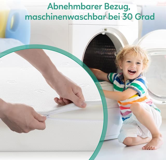 Thumbnail 5 de BedStory Babymatratze 70 x 140, verstellbar, 12 cm