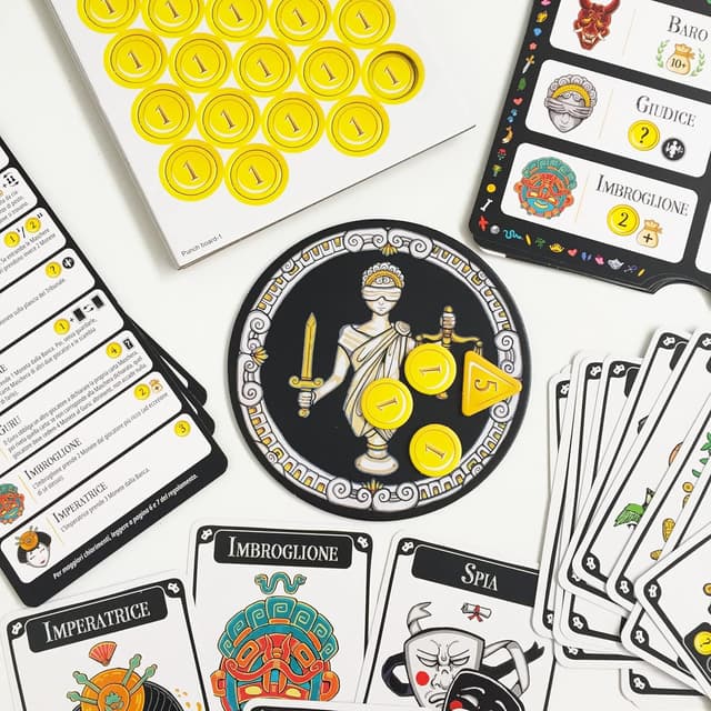 Detalle de Asmodee Mascarade, jeu de bluff 4-6 joueurs