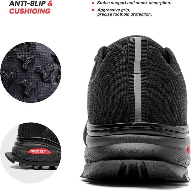 Thumbnail 6 de Kricely Men’s Trail Running Shoes for Walking, Hiking & Cross Training