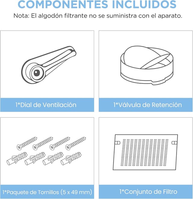 Thumbnail 6 de COMFEE' SLIF17B-60 Cappa aspirante 60 cm 200 m3/h