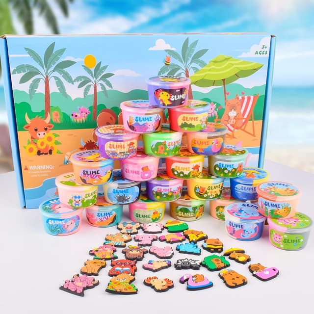 Thumbnail 4 de 24 Pack Axolotl Butter Slime Kit