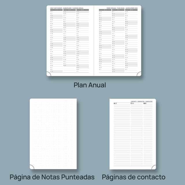 Thumbnail 4 de POPRUN Agenda 2026 Día por Página 21,5x14,5 cm