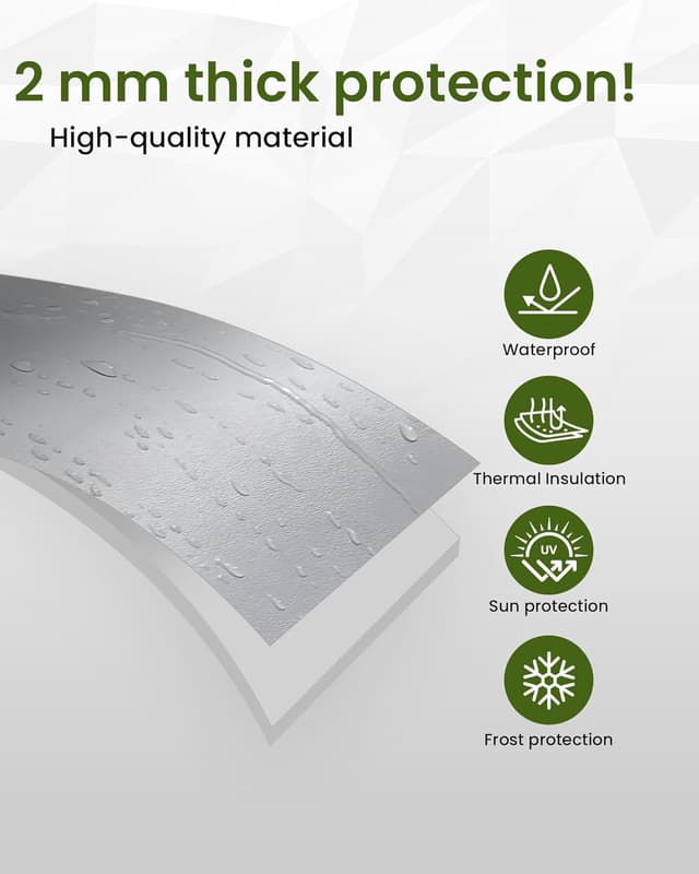 Detalle de Ezcasch Windscreen Cover with Zip – for Fiat Ducato (from 2006) and related models