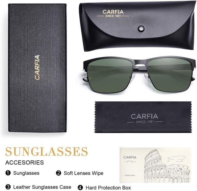 Detalle 2 de CARFIA Polarisierte Sonnenbrille mit UV 400