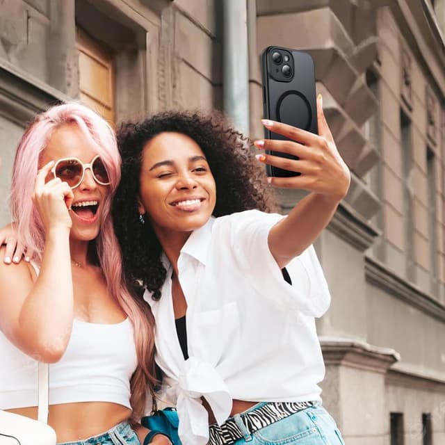 Thumbnail 6 de Ezanmull iPhone 15 case MagSafe, 2x screen protectors