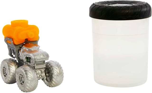 Detalle 2 de Hot Wheels Monster Trucks Color Reveal con Agua 🚗 Sorpresa, Mattel HJF39