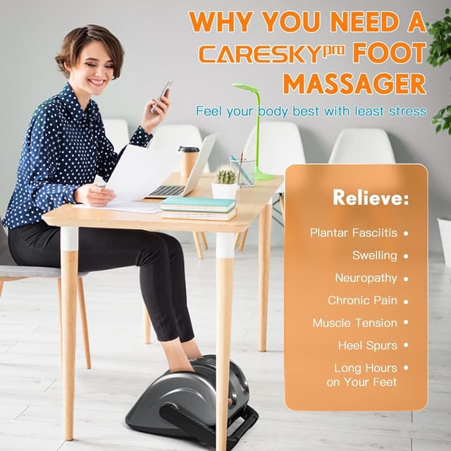 Thumbnail 6 de CARESKYpro Shiatsu Foot Massager with Heat, 3-Heating ⚙