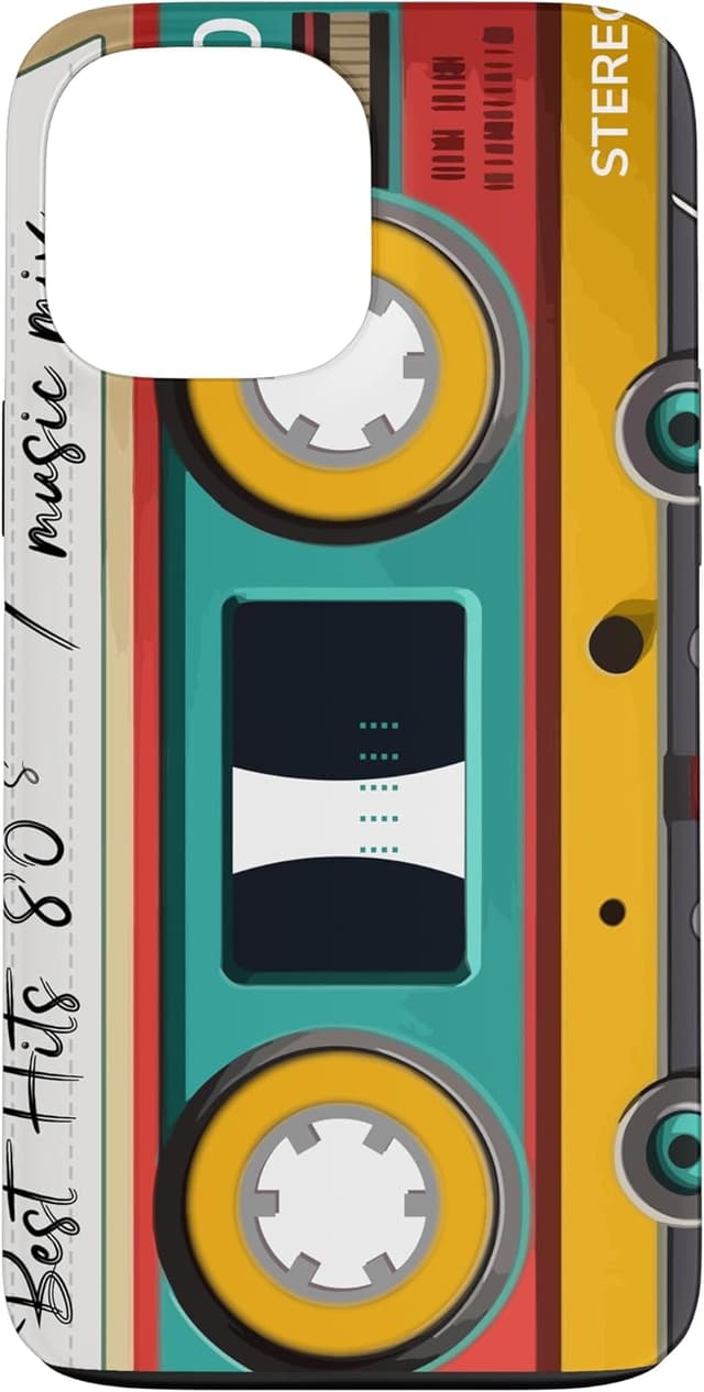 Detalle de Cassette Audio Música Retro para iPhone 13 Pro MAX