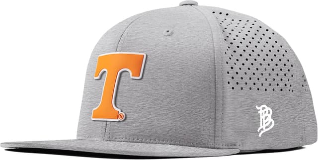 Detalle de Officially Licensed NCAA Tennessee Flat Performance Team Logo Cap (PVC) with Laser-Perforated Vent Panels