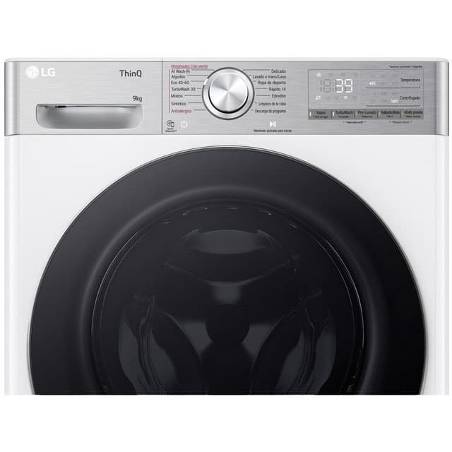 Detalle 2 de LG F4WR9009A2W Lavadora 9 kg 1400 rpm