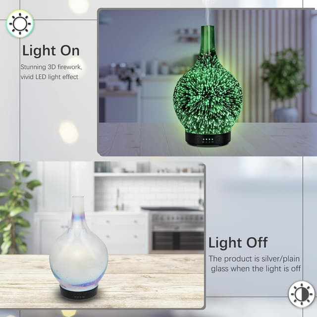 Detalle de Essential Oil Diffuser 120ml Glass