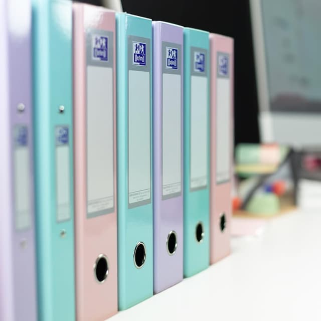 Detalle 2 de Oxford A4 lever arch files, 560 sheet capacity