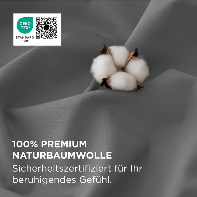 Thumbnail 2 de BEDSURE Bettwäsche 135x200 Baumwolle 4-teilig