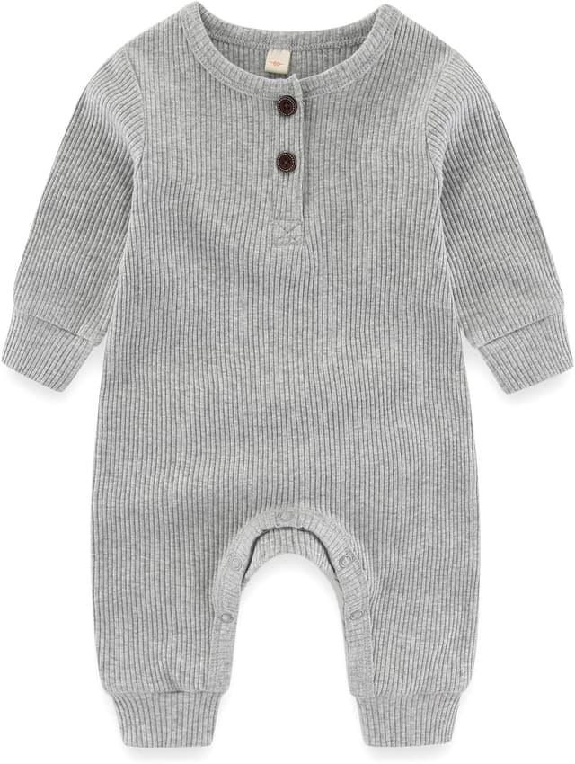 Thumbnail 2 de MAMIMAKA Newborn Romper 0–18 Months Pack of 2