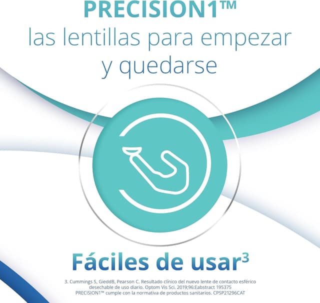Thumbnail 8 de PRECISION1 Lentes de Contacto Diarios +0.50, Pack 30 👁