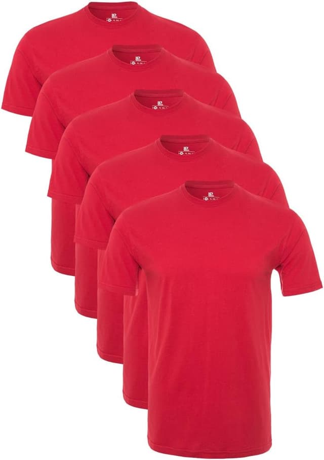 Thumbnail 5 de Lower East Basic Rundhals T-Shirts 3er Pack