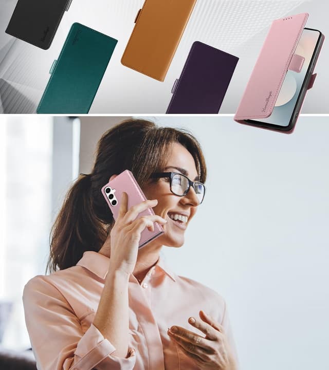 Detalle 2 de Yunubeyii Galaxy S25 FE wallet case