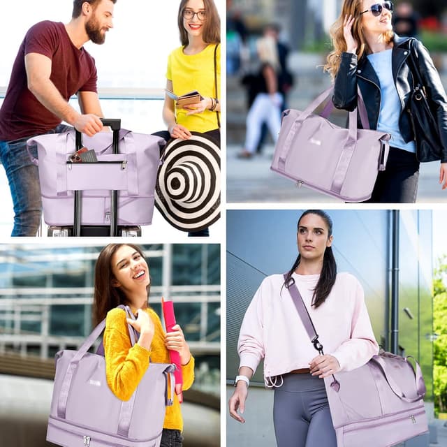 Thumbnail 6 de CS COSDDI Travel Duffel Bag 29L weekend carry-on