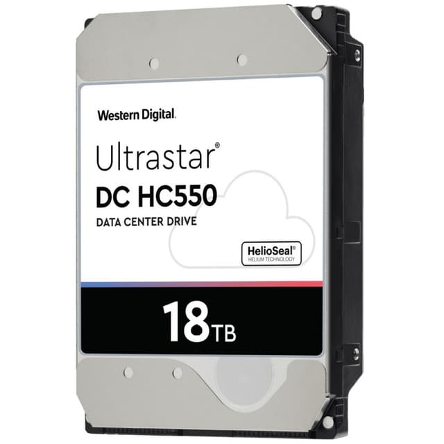 Detalle de WD Ultrastar DC HC530 18 TB HDD 3,5" SATA