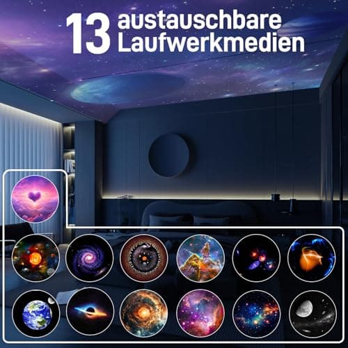 Thumbnail 3 de Proyector de Estrellas Galaxias Real 360° LED