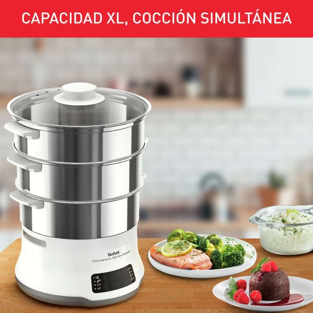 Detalle 2 de Tefal VC502 con 8 programas de cocción 🥘