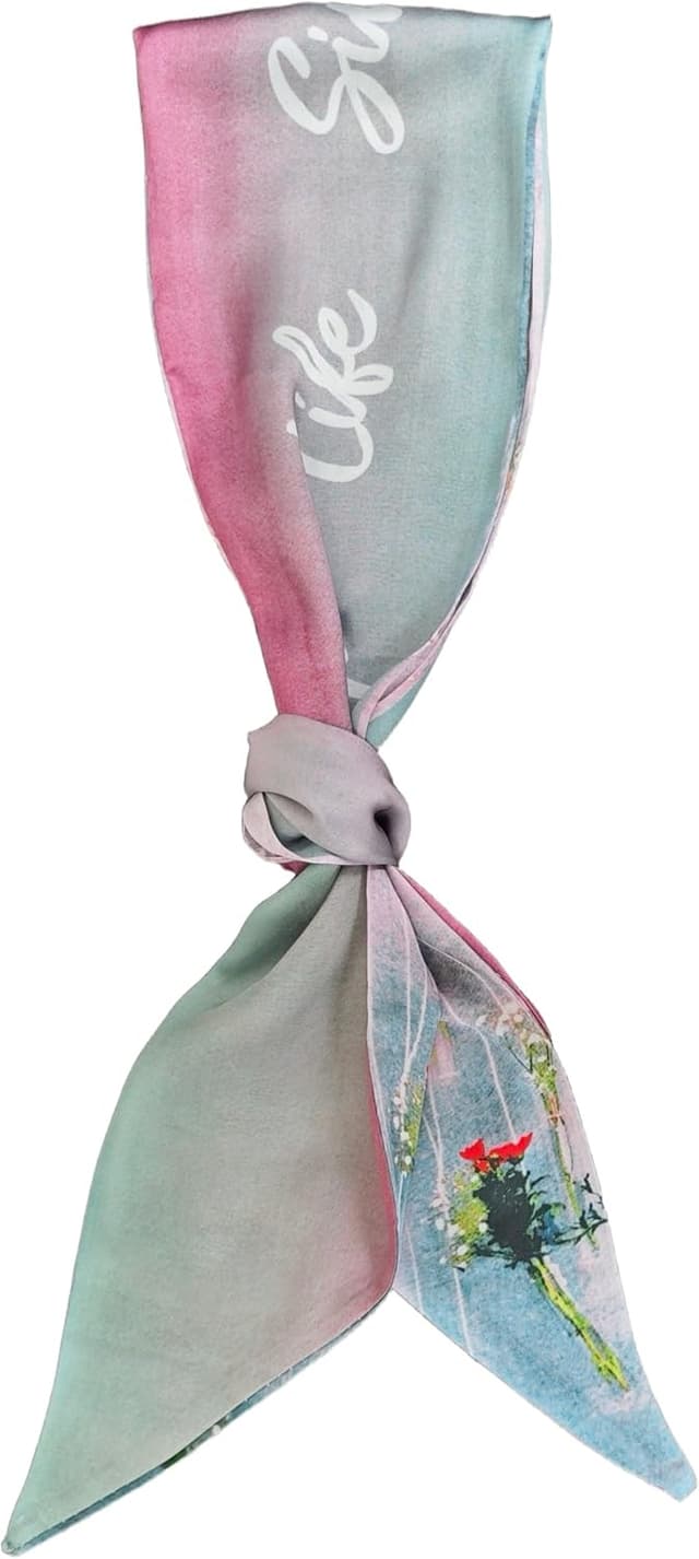 Thumbnail 2 de GIMIRO Satin Seidenschal 148 x 13,5 cm – Krawatte Double Layer fürs Outfit