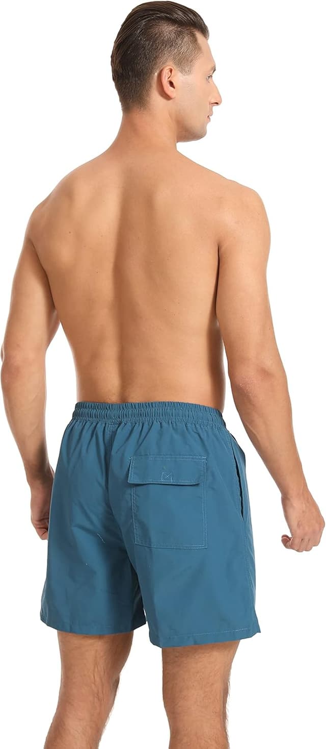 Detalle de Tansozer Men’s Waterproof Quick-Dry Swim Shorts with Mesh Lining