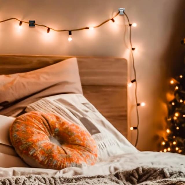 Thumbnail 6 de KGROTE Kabelhalter-Set (100 Stück) selbstklebend für Kabelführung & Lichterketten – weiß