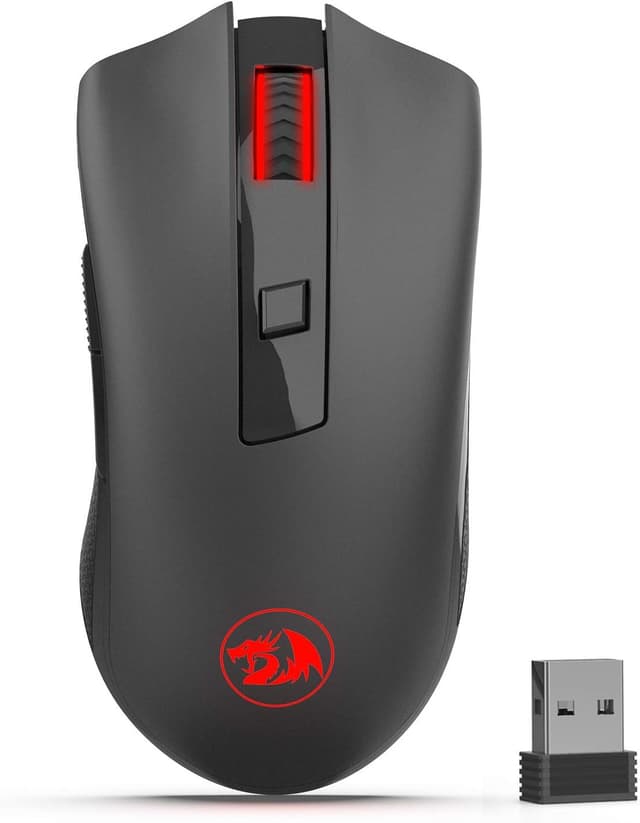 Detalle de Redragon Mouse ottico wireless M652 2,4G con ricevitore USB, 5 DPI e 6 pulsanti