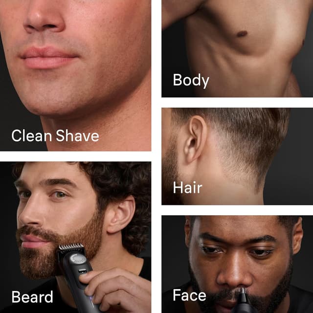 Thumbnail 1 de Braun AIO 9555 Beard Trimmer 180 min 🪒