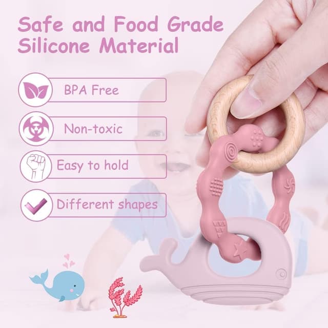 Thumbnail 4 de Vicloon Dentizione Neonati Massaggiagengive 2 pezzi