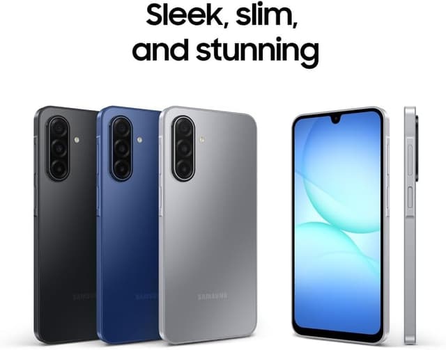 Detalle 2 de Samsung Galaxy A17 5G (AI) smartphone — 7.5mm slim frame, 50MP camera, 128GB/4GB, 5,000mAh, grey (UK version)