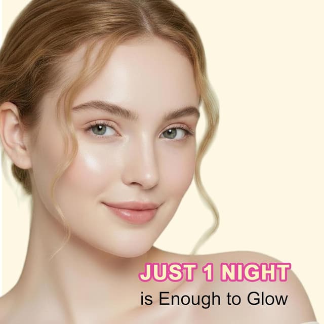 Detalle de Bio-Kollagen-Maske (5 Stück) – Tiefenfeuchtigkeitsmaske für die Nacht mit Anti-Aging-Fokus