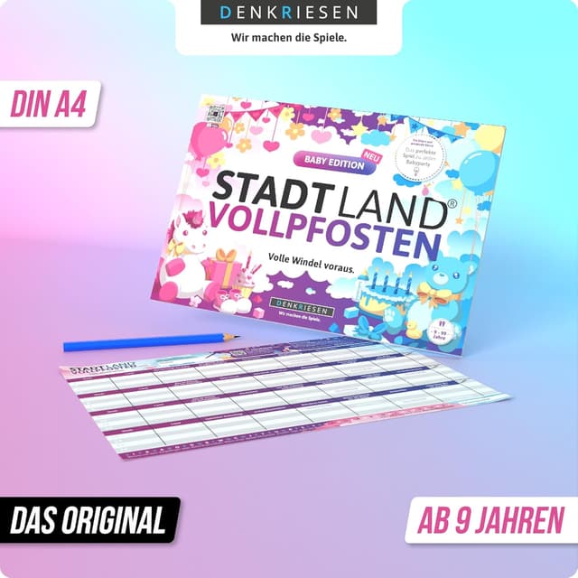 Detalle de Stadt Land VOLLPFOSTEN Baby Edition A4